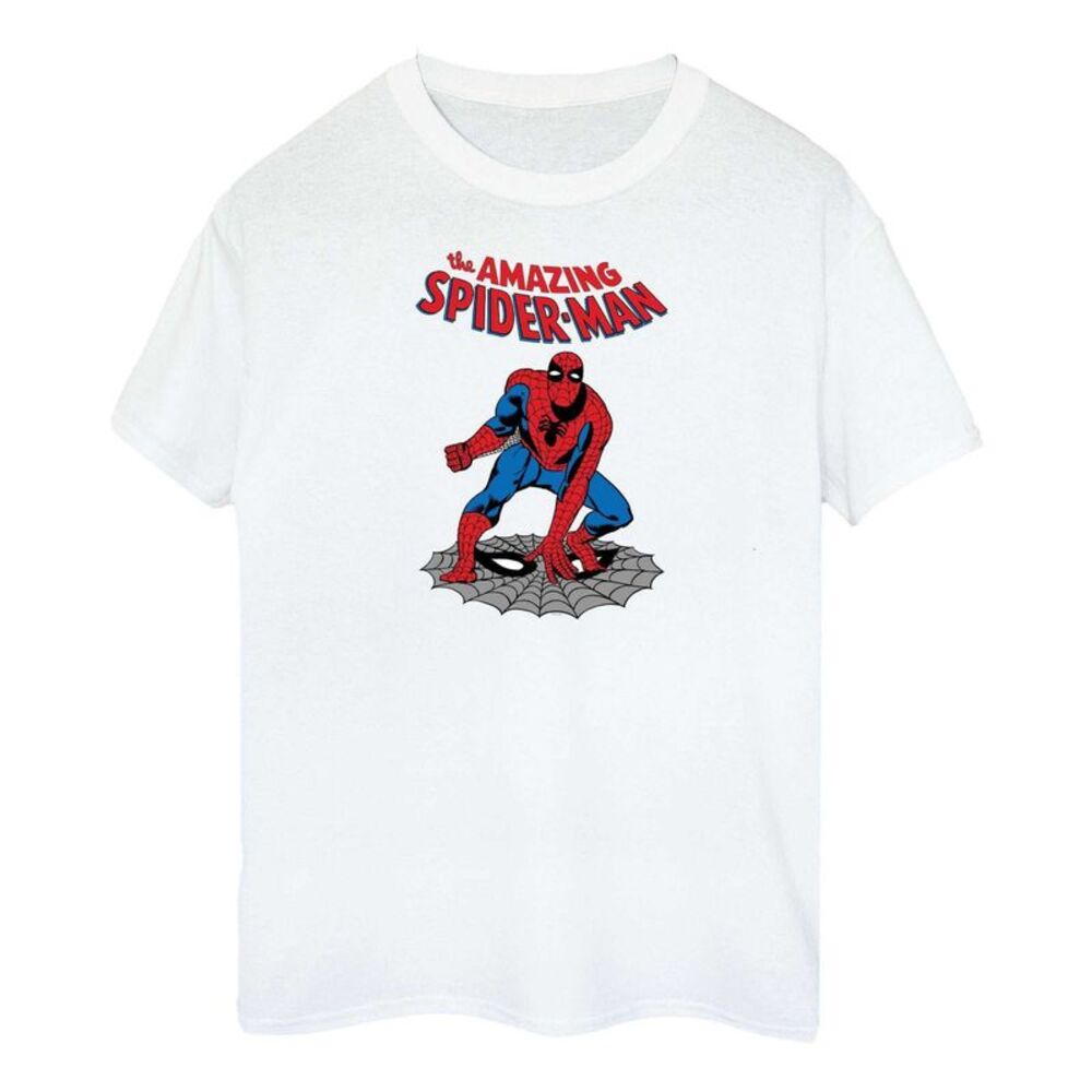The Amazing Spider-Man Boys Cotton T-Shirt / White